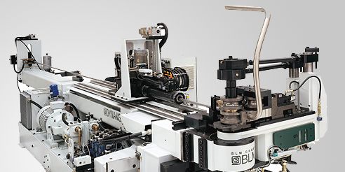 CNC tube bending machine with 3D Interactive Graphic Programming