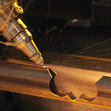 Lasertube for non orthogonal cuts