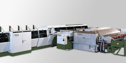 Automatic cutting lines