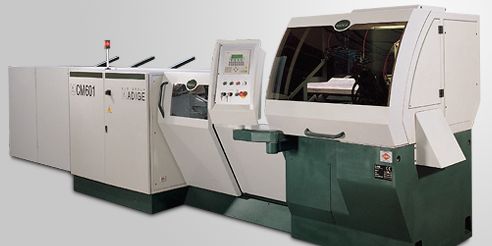 Tube cutting machine for short length tubes